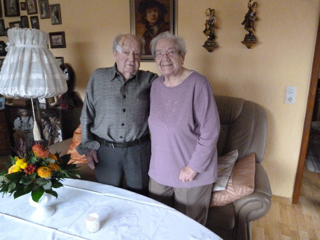 Das Ehepaar Haag, 66 Jahre verheiratet!